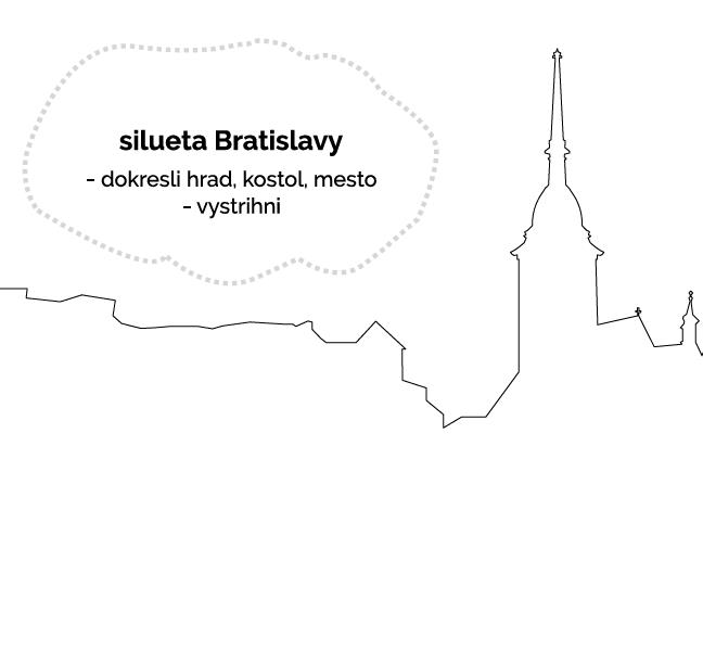 VYTVORTE SI SILUETY MIEST - DOMA S BIBIANOU