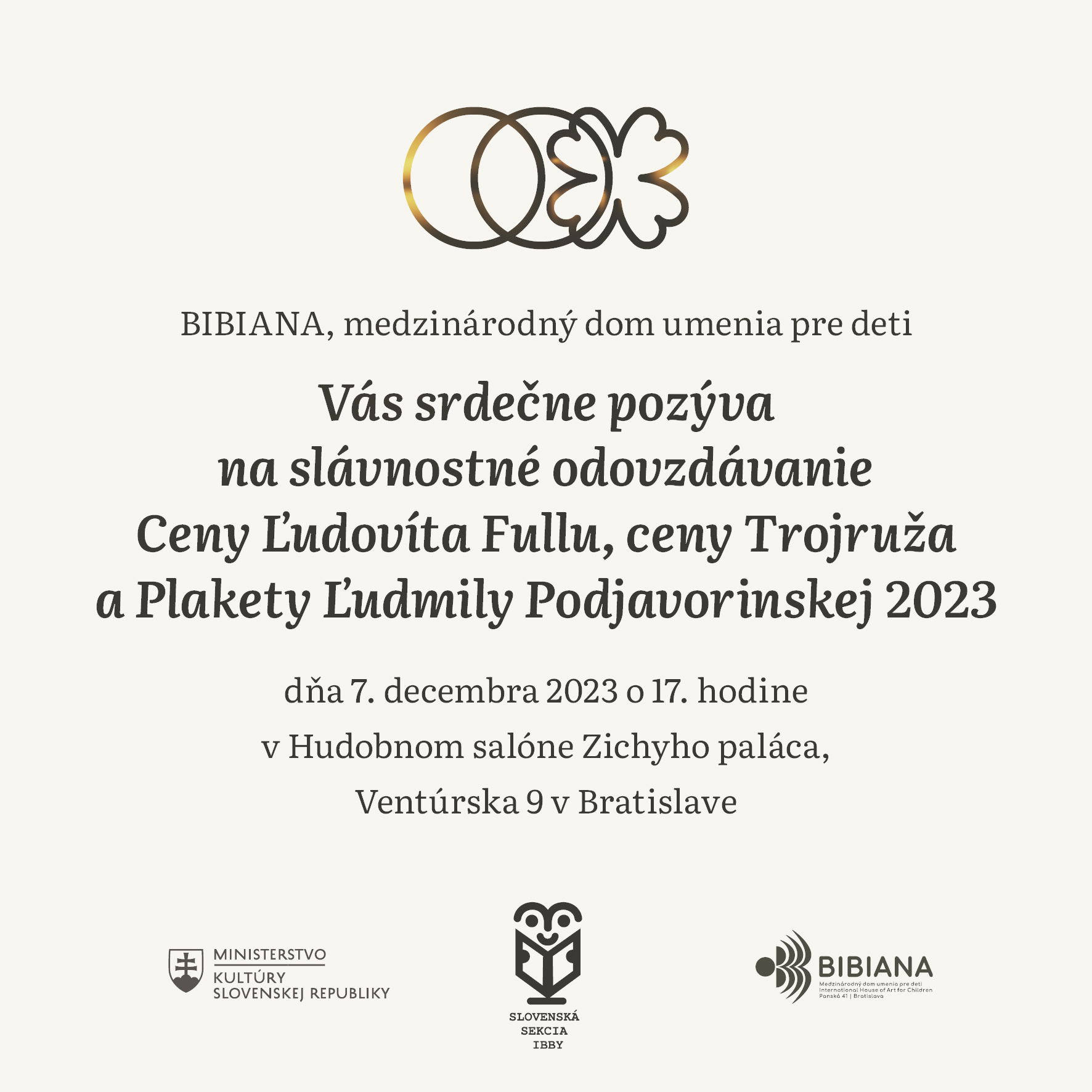 SLÁVNOSTNÉ ODOVZDÁVANIE CIEN SK IBBY 2023