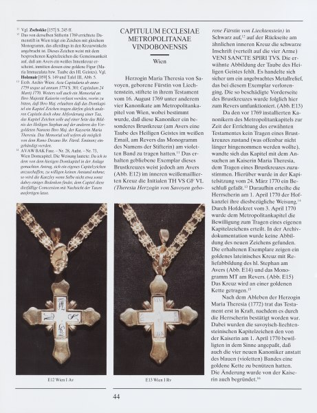 Ehrenzeichen der Kapitel - 2