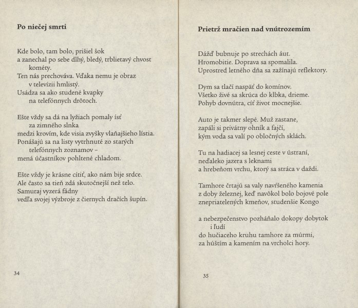 Básne pre živých a mŕtvych - 3