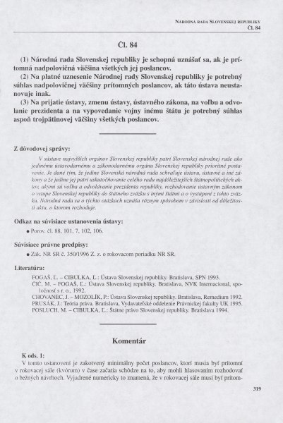 Komentár k Ústave Slovenskej Republiky - 3