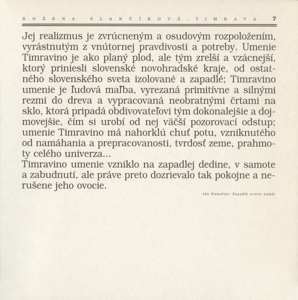 Božena Slančíková-Timrava - 2