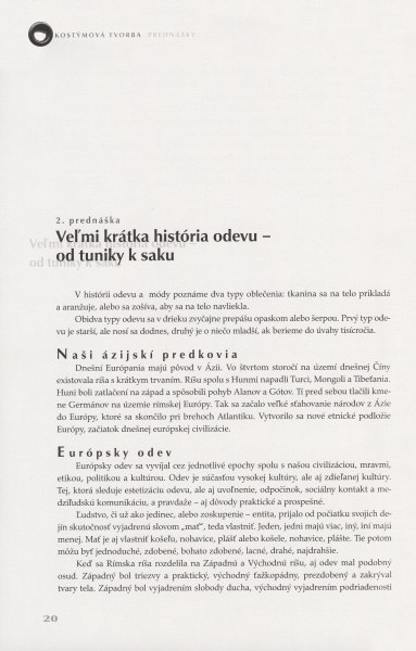 Kostýmová tvorba - 2