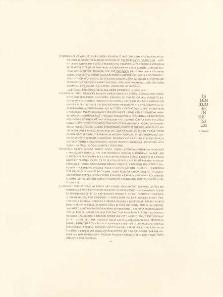 Talentum et ingenium - 4