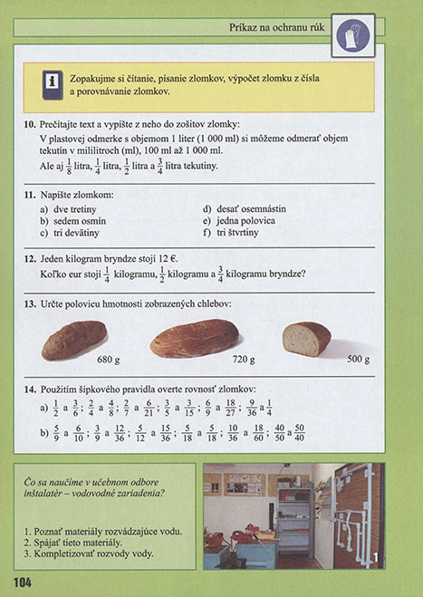 Matematika pre 9. ročník špeciálnych základných škôl - 4