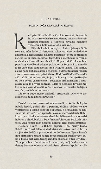 Pán prsteňov 1 - 2