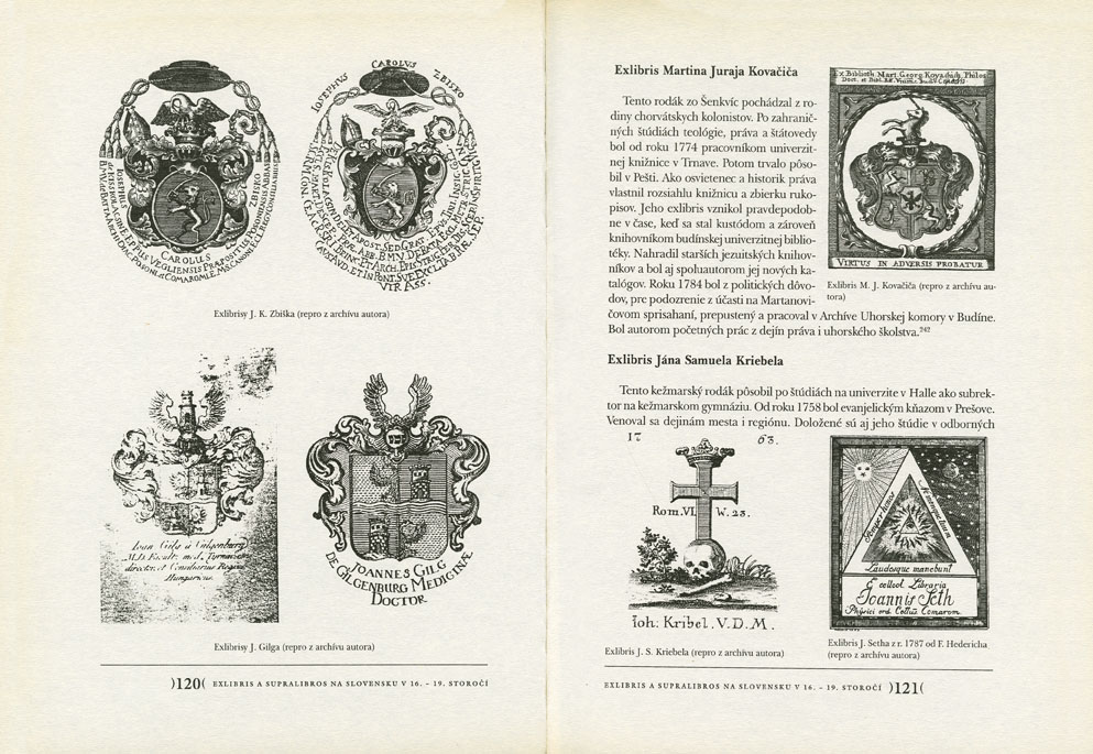 Exlibris a supralibros na Slovensku v 16. - 19. storočí - 4