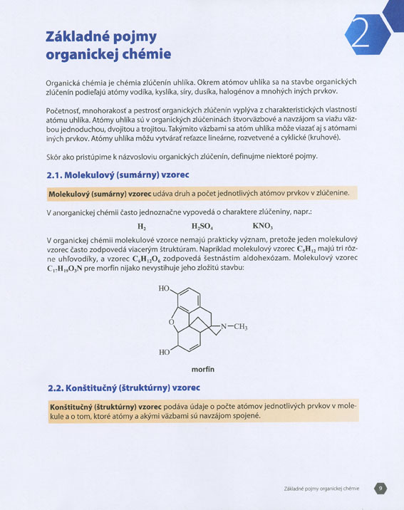 Názvoslovie organických zlúčenín - 2