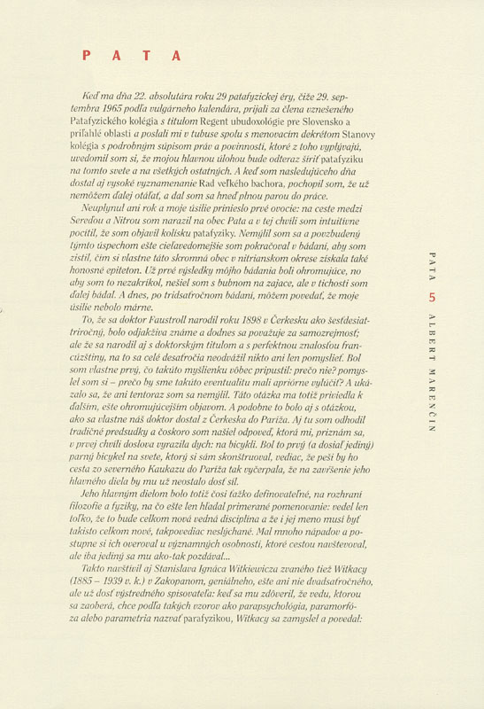 Skutky a názory doktora Faustrolla - 2