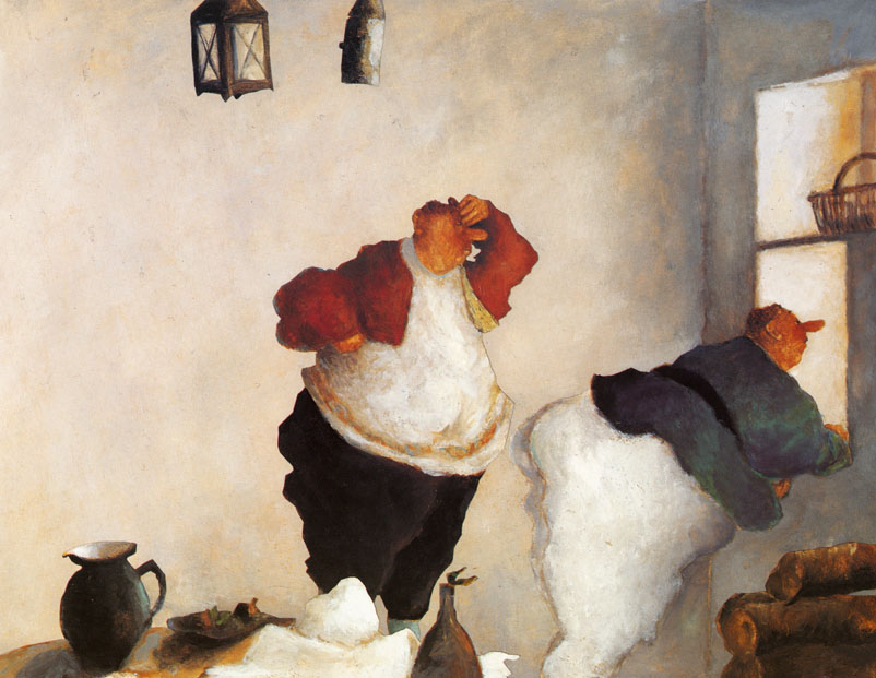 Die Wette, wer zuerst wütend wird - 2