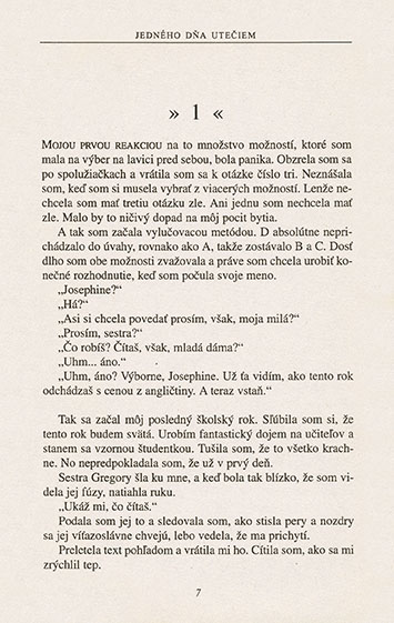 Jedného dňa utečiem - 3