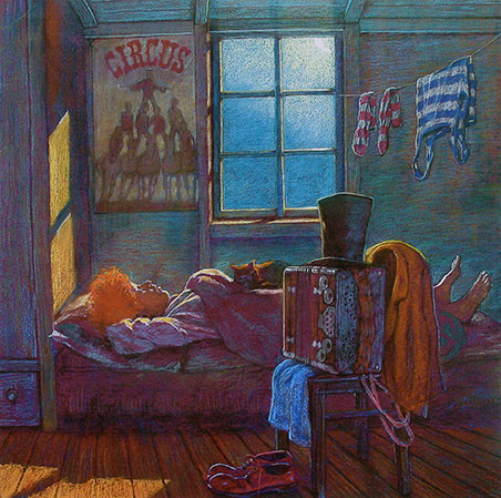 Kolorowe łzy klauna - 2