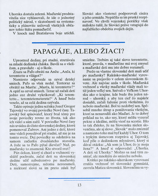 Slovensko v Rakúsko-Uhorsku - 2