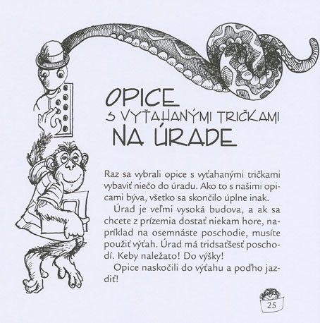 Opice vo vyťahaných tričkách - 2