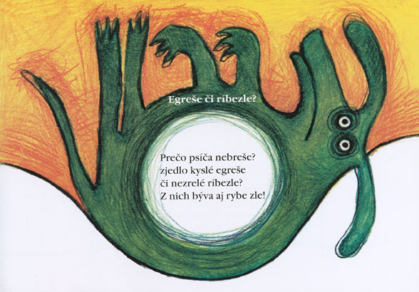 Rak Ohnivák a straka bez zobáka - 2