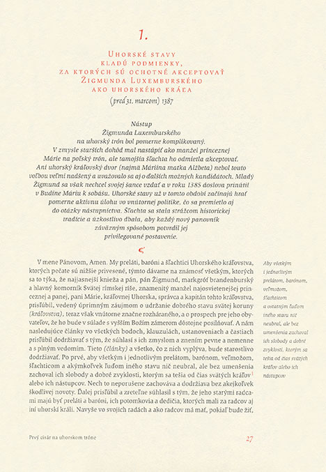 Prvý cisár na uhorskom tróne - 2