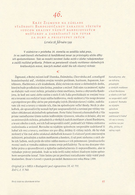 Prvý cisár na uhorskom tróne - 3