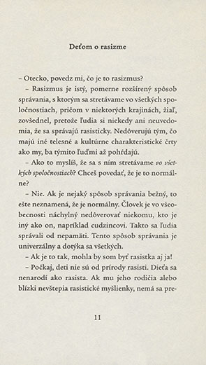 Deťom o rasizme - 2