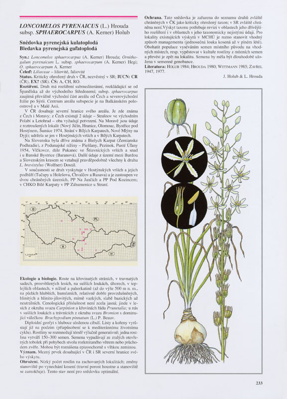 Červená kniha ohrozených a vzácnych druhov rastlín a živočíchov SR a ČR - 3