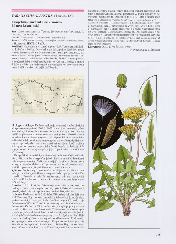 Červená kniha ohrozených a vzácnych druhov rastlín a živočíchov SR a ČR - 4