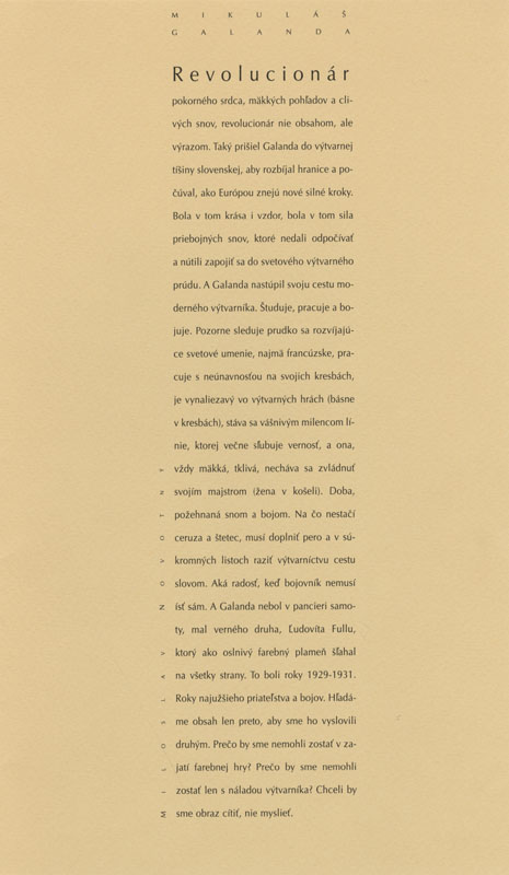 Mikuláš Galanda - 2