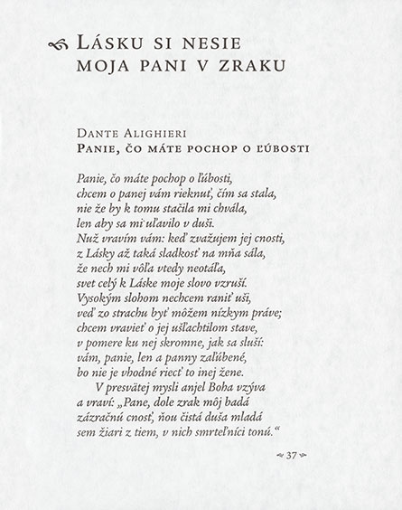 Lásku si nesie moja pani v zraku - 3