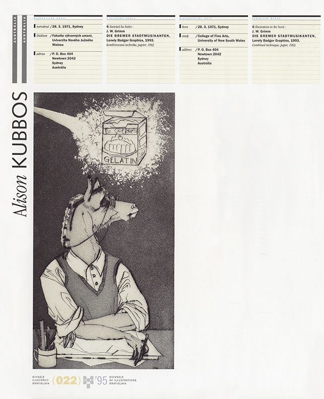 Bienále ilustrácií Bratislava ´95 - 2