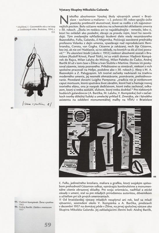 Šesťdesiate roky v slovenskom výtvarnom umení - 3