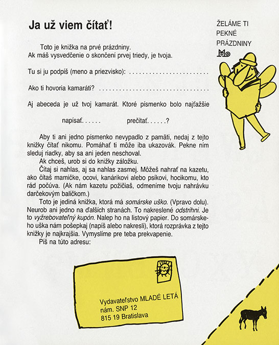 Poslušné písmenká na prvé prázdniny - 2