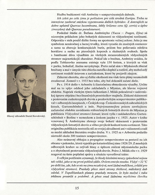 Arborétum Mlyňany - 2