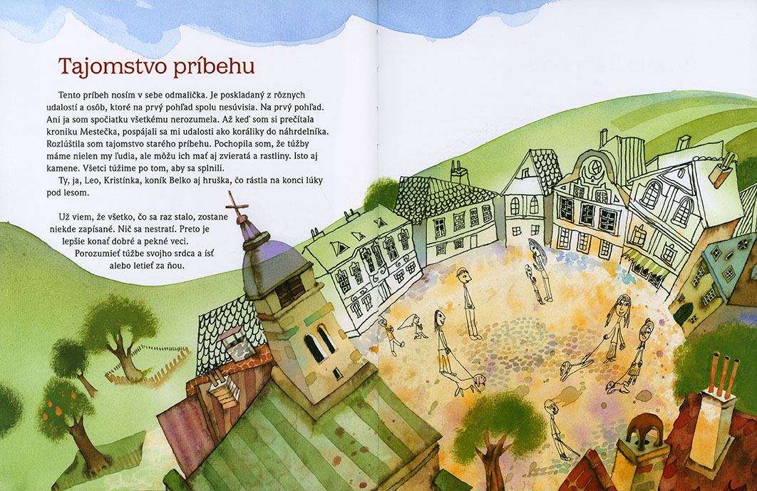 Krajinka s koníkom - 2