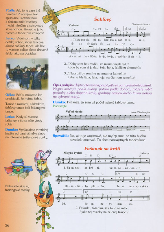 Hudobná výchova pre 3. ročník základných škôl - 3