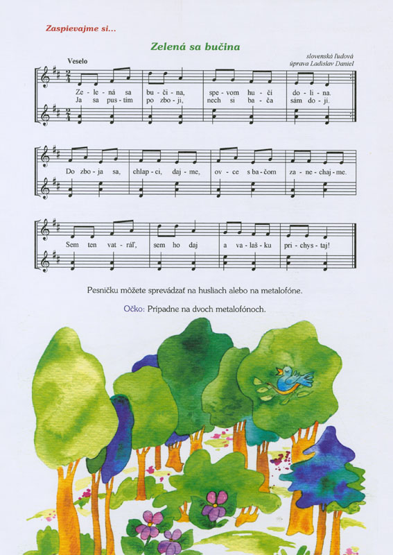 Hudobná výchova pre 3. ročník základných škôl - 4