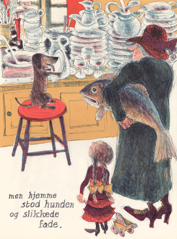 Gamle fru Glad, og, Hendes hund - 2