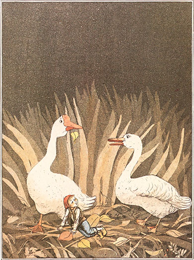 Čudesnoje putešestvije Niľsa s dikimi gusjami - 2