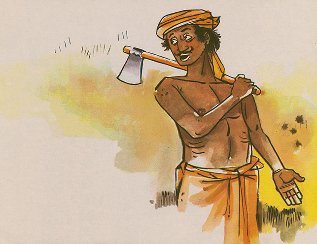 The woman and the crow - 3