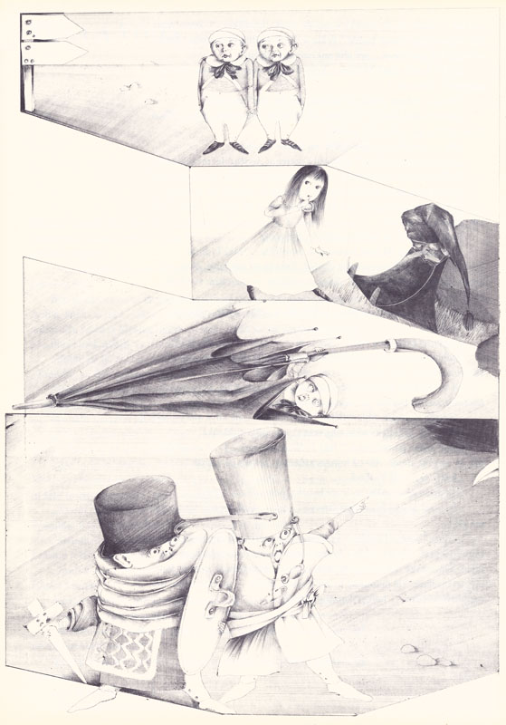 Alenka v kraji divů a za zrcadlem - 3