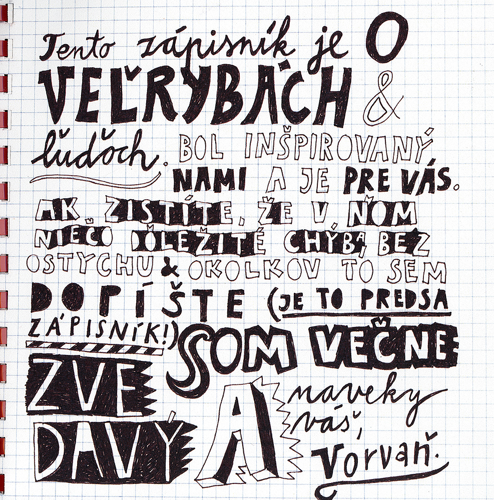 Vorvaní zápisník - 2