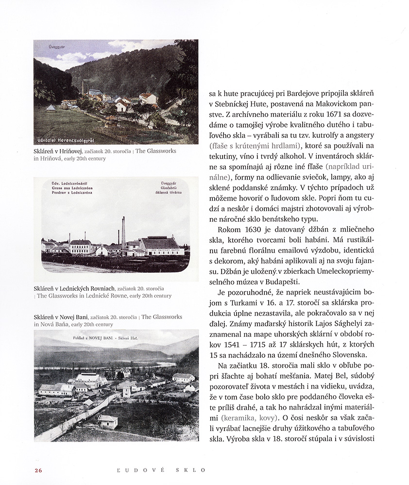 Ľudové sklo - 2