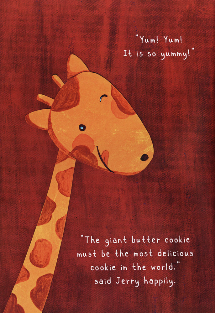 Jerry Giraffe and the Giant Butter Cookie - 5