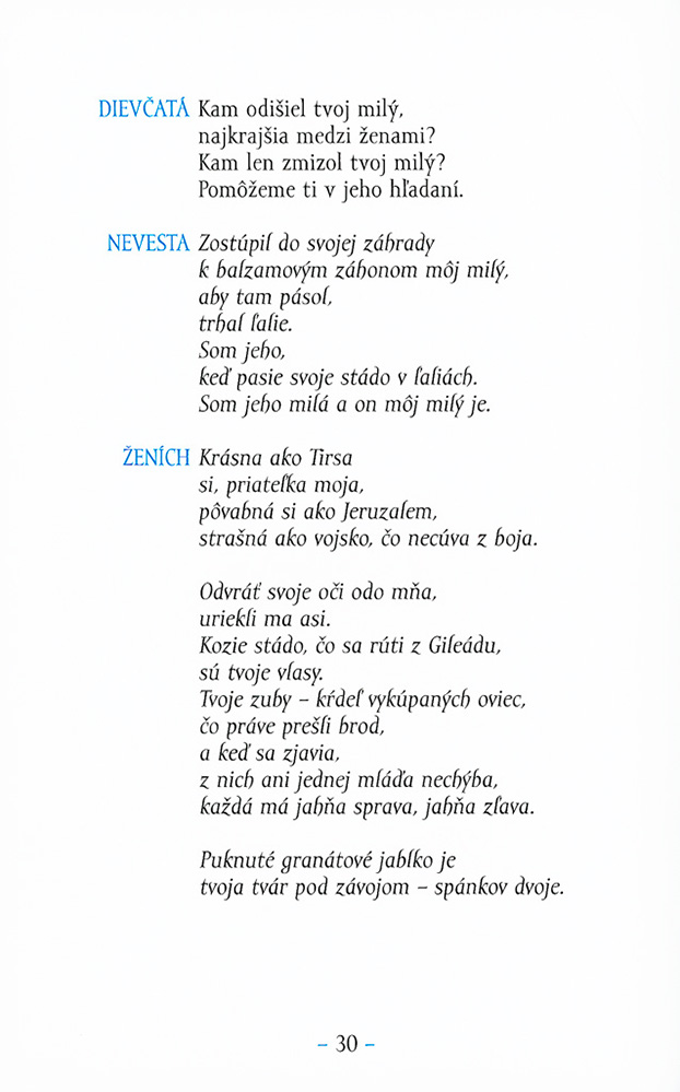 Šalamúnova pieseň piesní - 5