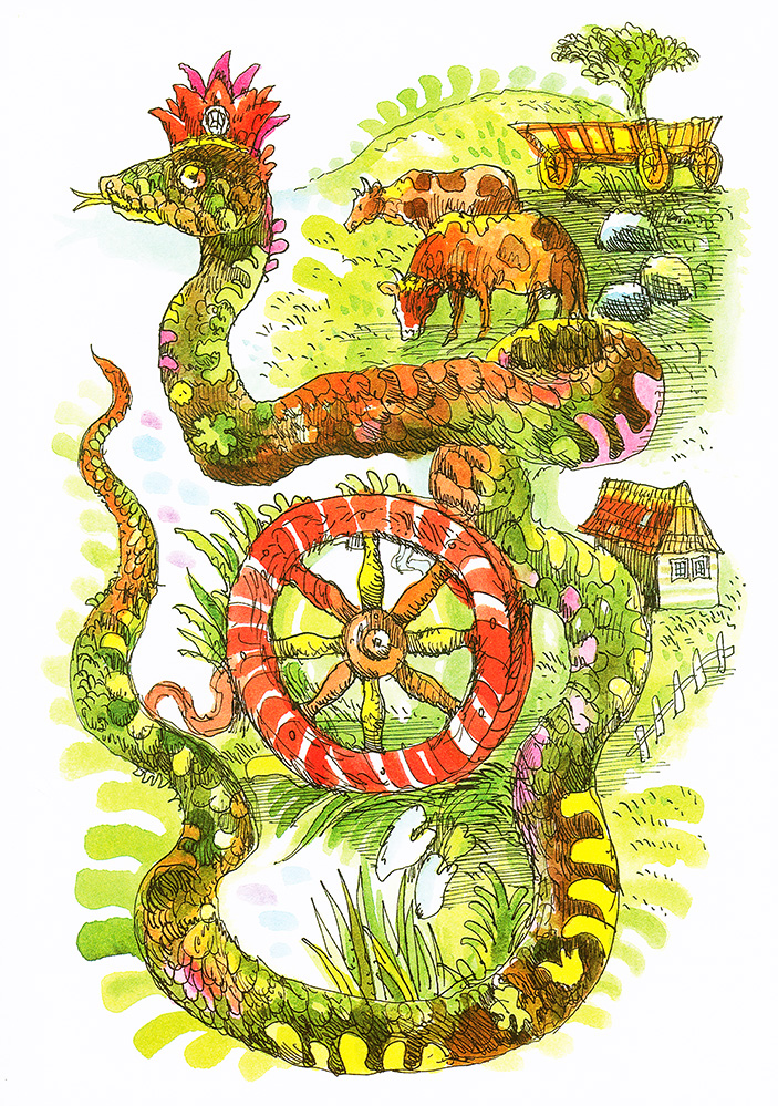 Kráľ hadov, strážca pokladov - 4