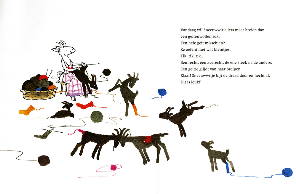 Sneeuwwitje breit een monster - 5