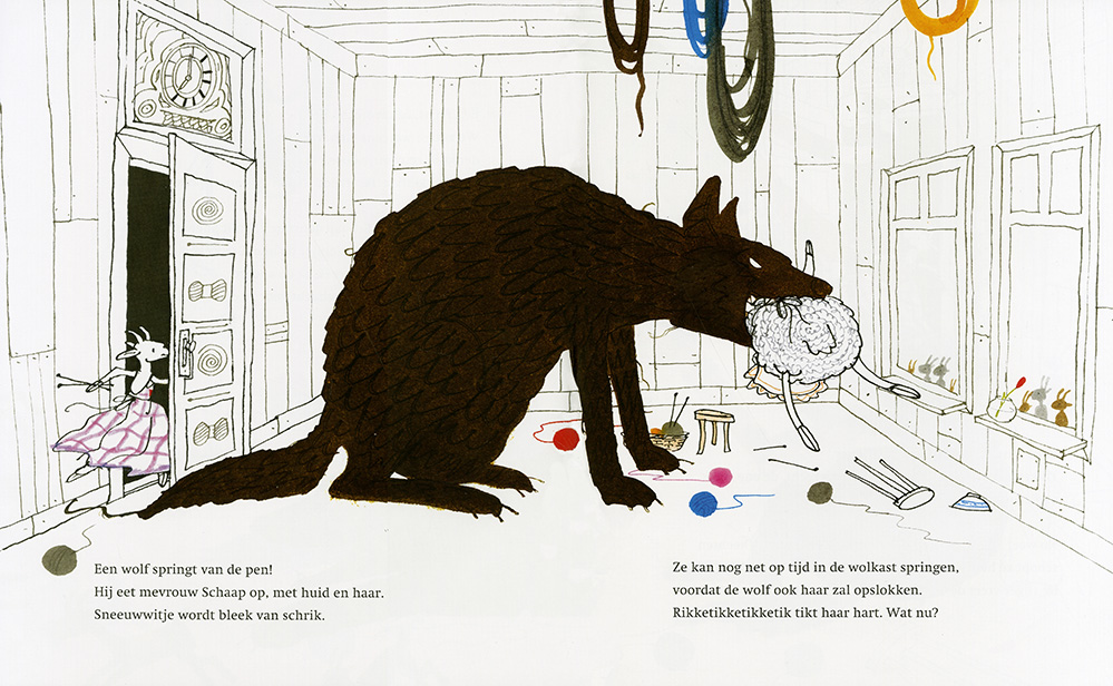 Sneeuwwitje breit een monster - 4