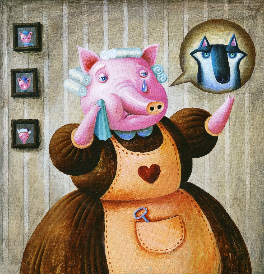 Ako šlo vajce na vandrovku. O troch prasiatkach - 2