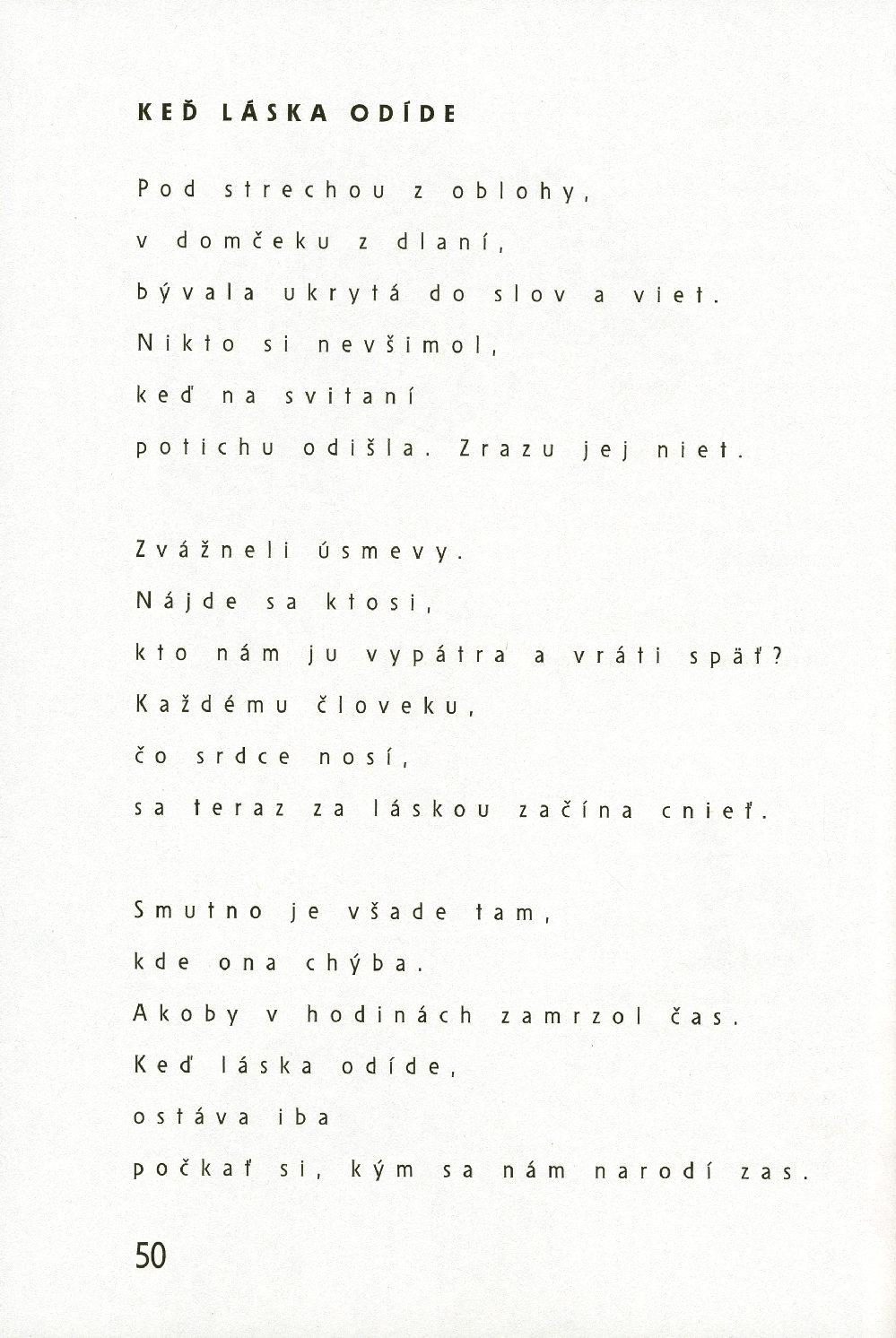 Bola raz jedna láska - 2