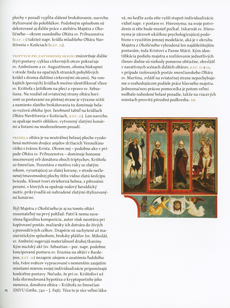 Majster z Okoličného a gotické umenie Spiša okolo roku 1500 - 5