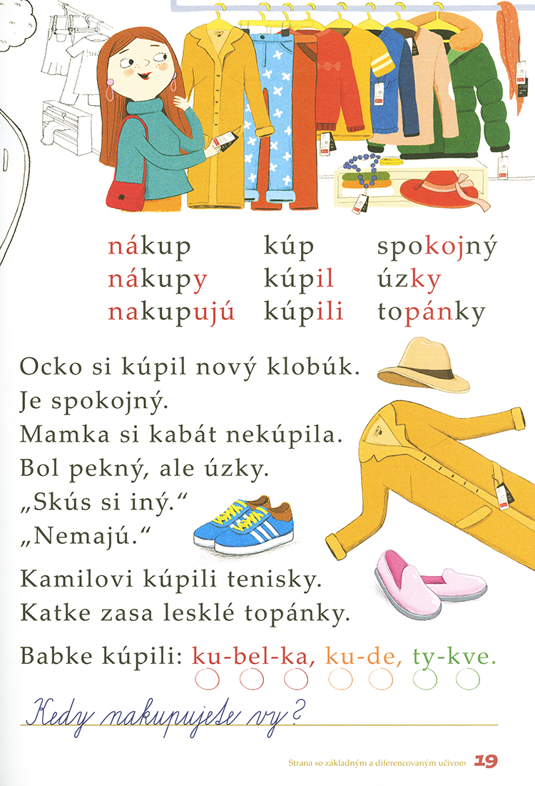 Šlabikár pre 1. ročník ZŠ - 1.a 2.časť - 5