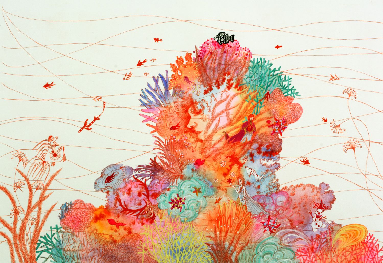 Se sang ggeut ggaji pyul cheo ji neun chi ma [Skirt that spread to the end of the world] - 2