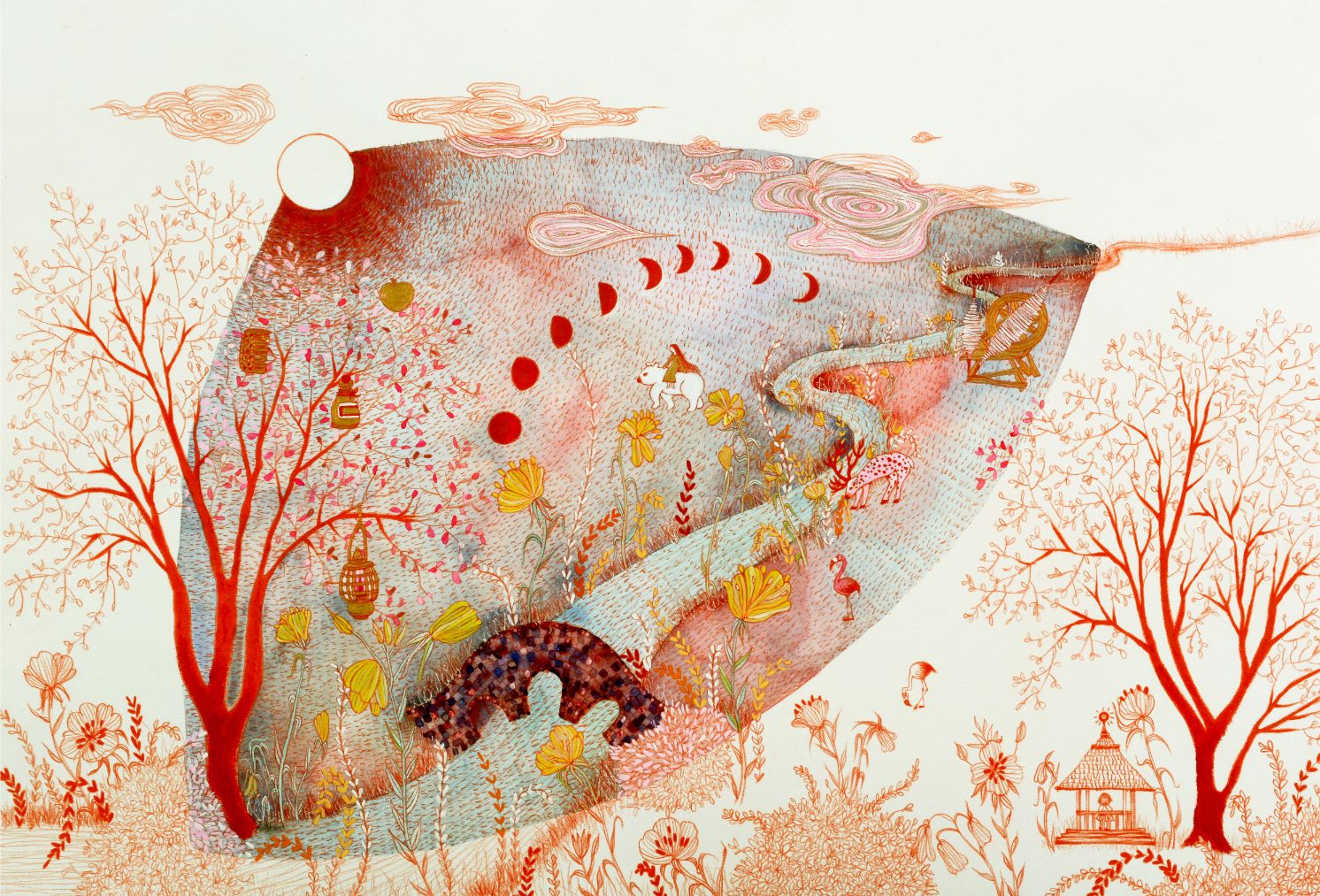 Se sang ggeut ggaji pyul cheo ji neun chi ma [Skirt that spread to the end of the world] - 3